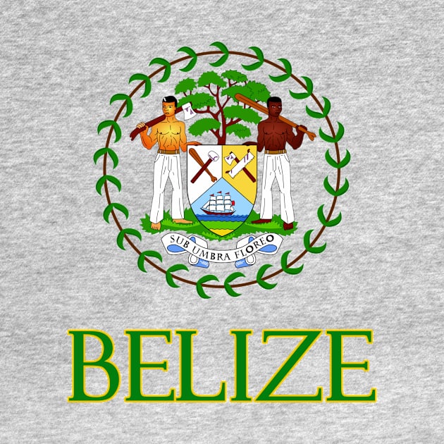 Belize - Coat of Arms Design by Naves